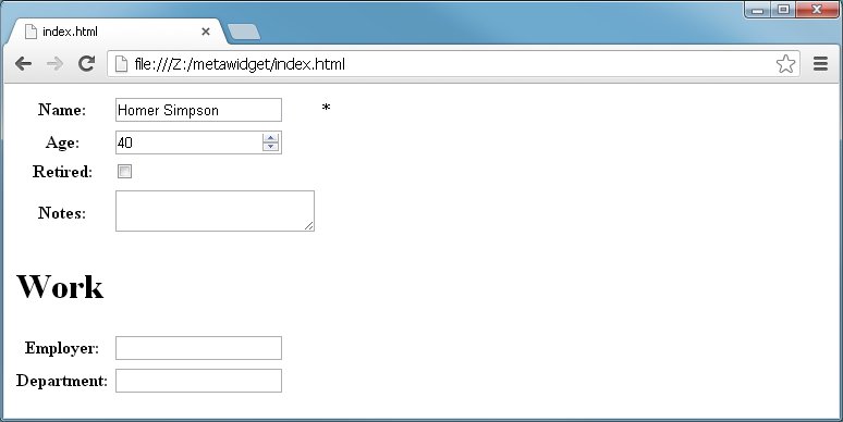 Additional properties and a section heading